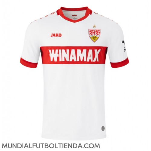 Camiseta Stuttgart Primera Equipación Replica 2024-25 mangas cortas